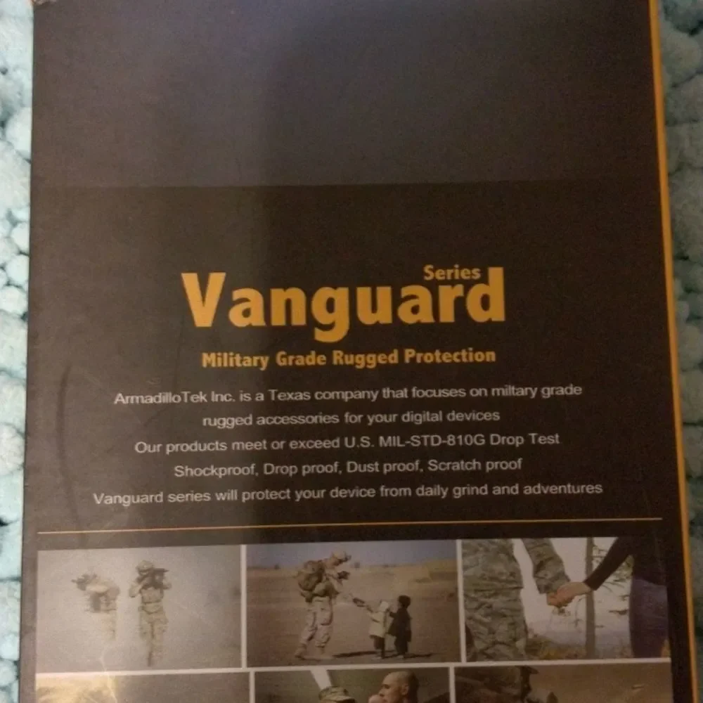 NWT Casebourne Vanguard Series VSeries S21 FE Red Military Grade Protection